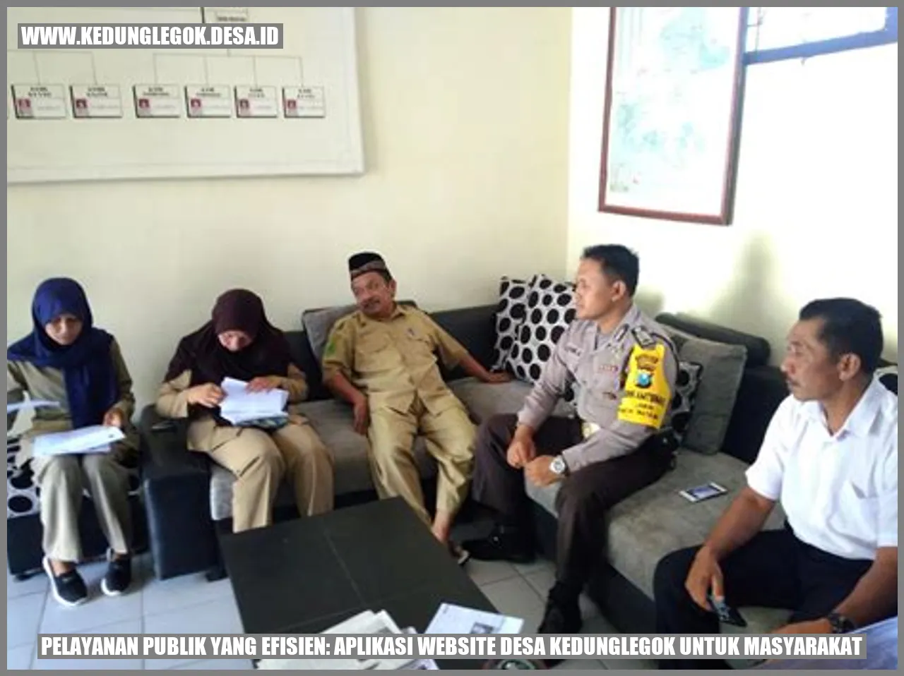 Pelayanan Publik yang Efisien: Aplikasi Website Desa Kedunglegok untuk Masyarakat