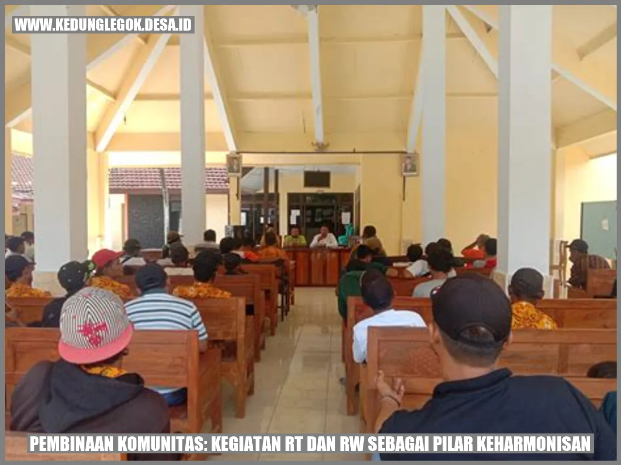 Pembinaan Komunitas: Kegiatan RT dan RW Sebagai Pilar Keharmonisan