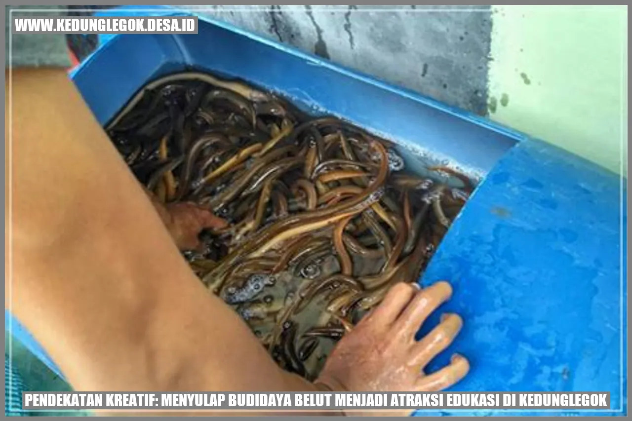 Pendekatan Kreatif: Menyulap Budidaya Belut Menjadi Atraksi Edukasi di Kedunglegok