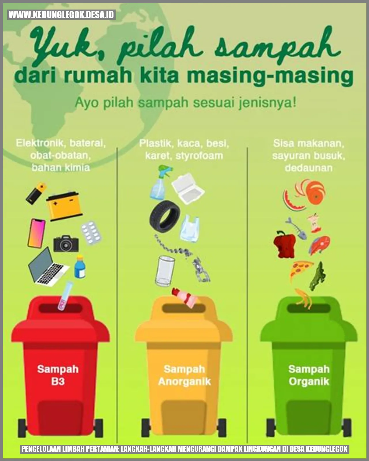 Menangani Limbah Pertanian: Peduli Lingkungan di Kedunglegok