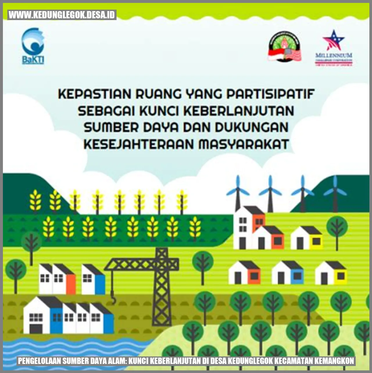 Pengelolaan Sumber Daya Alam: Kunci Keberlanjutan di Desa Kedunglegok Kecamatan Kemangkon