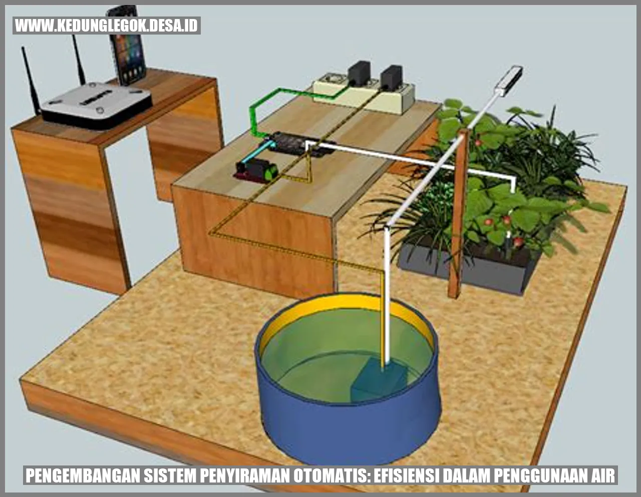 Pengembangan Sistem Penyiraman Otomatis: Efisiensi dalam Penggunaan Air
