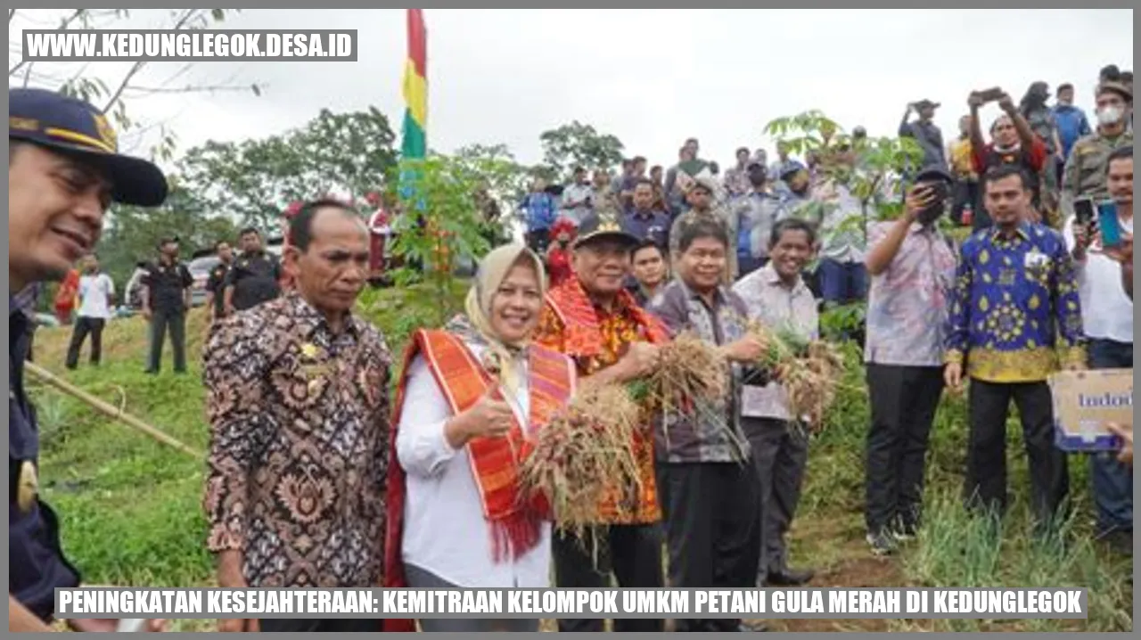 Peningkatan Kesejahteraan: Kemitraan Kelompok UMKM Petani Gula Merah di Kedunglegok