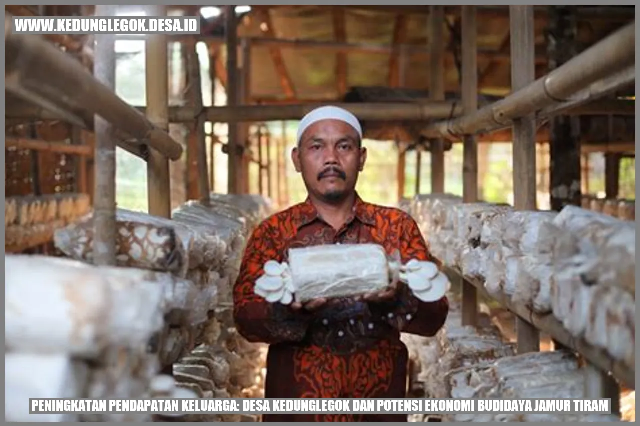 Peningkatan Pendapatan Keluarga: Desa Kedunglegok dan Potensi Ekonomi Budidaya Jamur Tiram