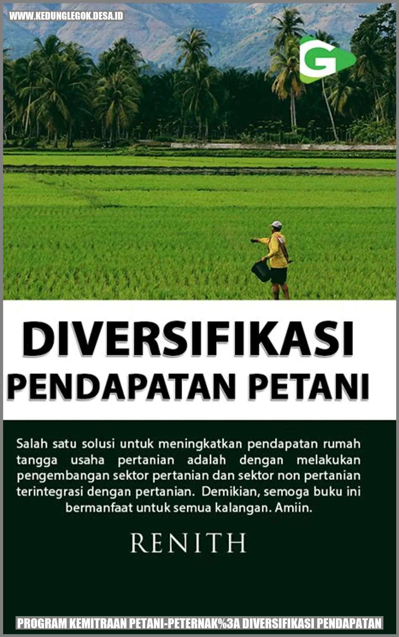 Program Kemitraan Petani-Peternak: Diversifikasi Pendapatan