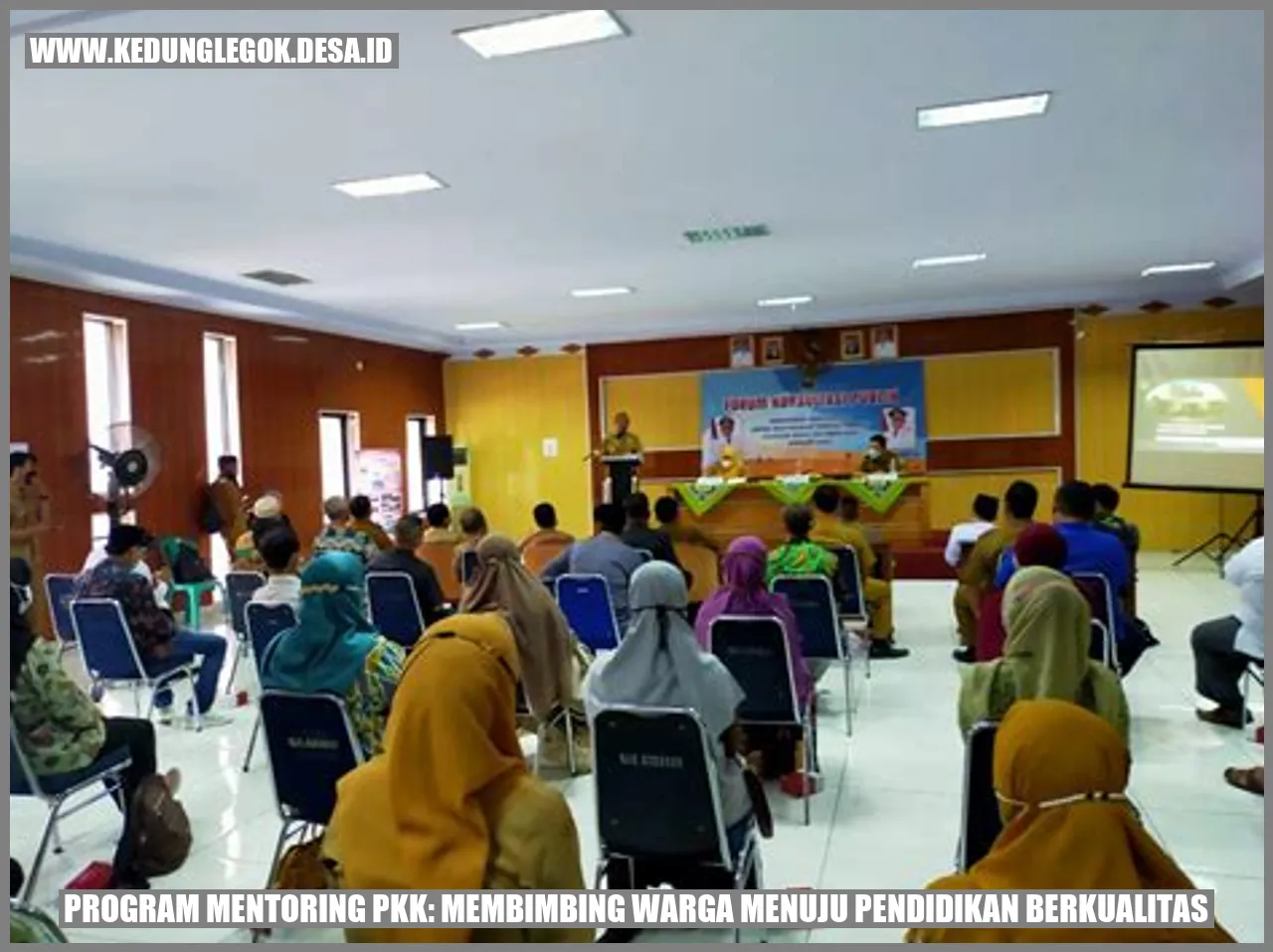 Program Mentoring PKK: Membimbing Warga Menuju Pendidikan Berkualitas