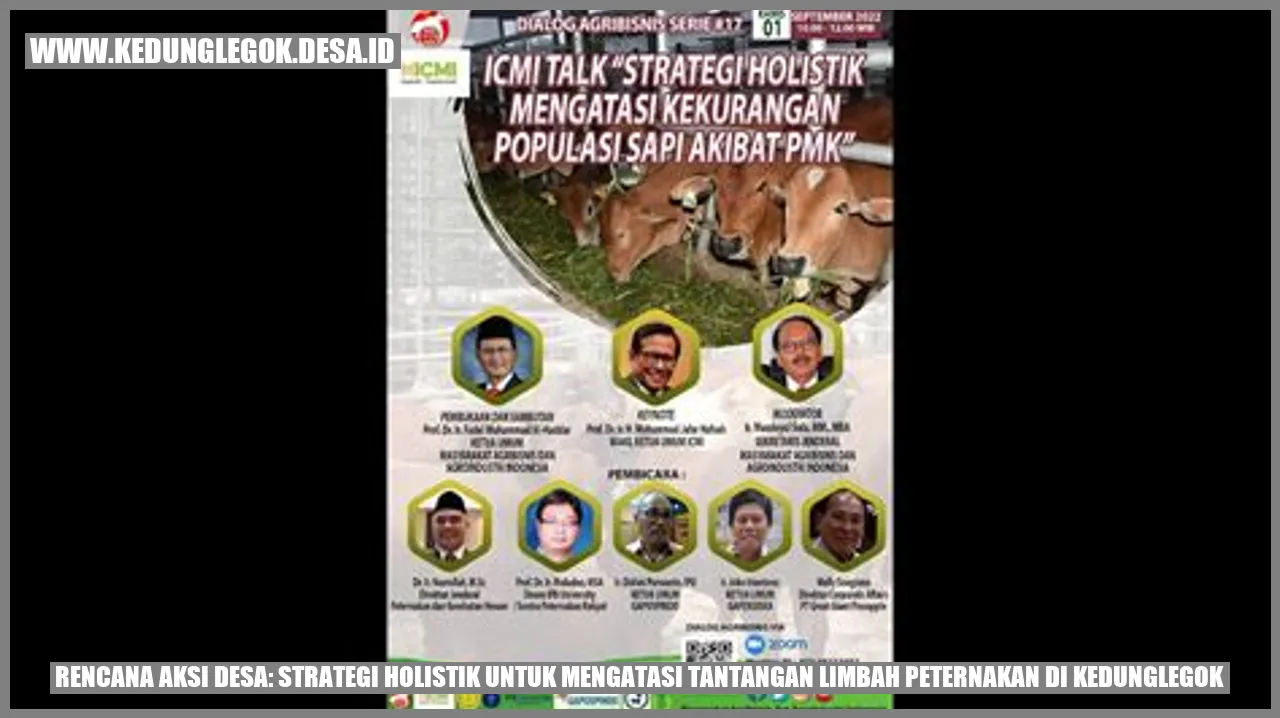 Rencana Aksi Desa: Strategi Holistik untuk Mengatasi Tantangan Limbah Peternakan di Kedunglegok
