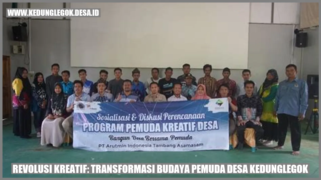 Revolusi Kreatif: Transformasi Budaya Pemuda Desa Kedunglegok