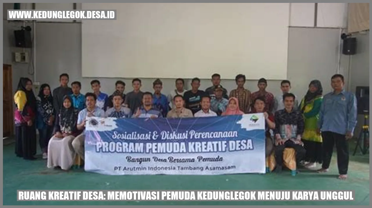 Ruang Kreatif Desa: Memotivasi Pemuda Kedunglegok Menuju Karya Unggul