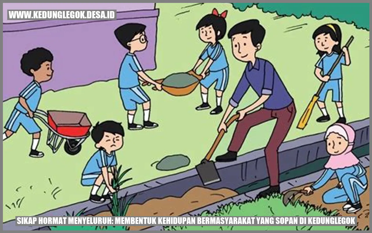 Gambar Sikap Hormat Menyeluruh: Membentuk Kehidupan Bermasyarakat yang Sopan di Kedunglegok