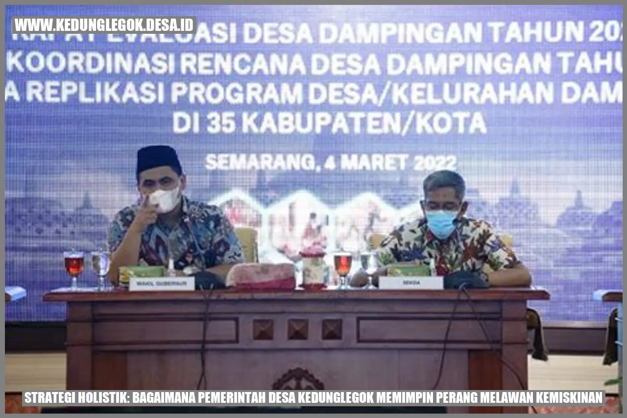 Strategi Holistik: Bagaimana Pemerintah Desa Kedunglegok Memimpin Perang Melawan Kemiskinan