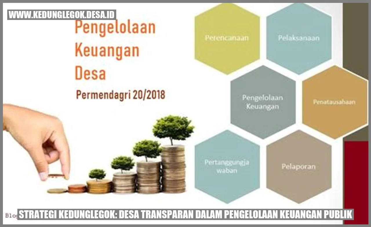 Strategi Kedunglegok: Desa Transparan dalam Pengelolaan Keuangan Publik