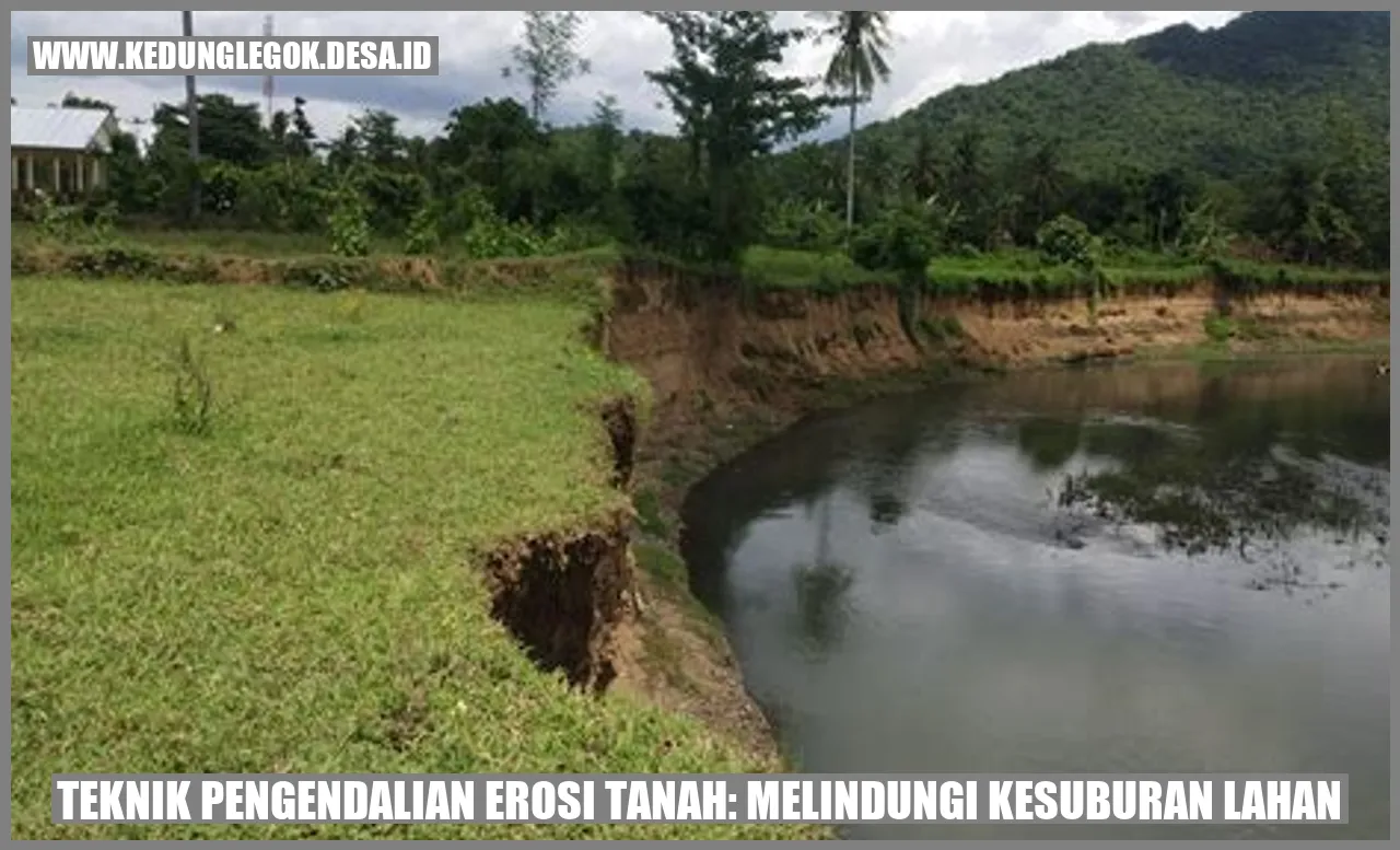 Teknik Pengendalian Erosi Tanah: Melindungi Kesuburan Lahan