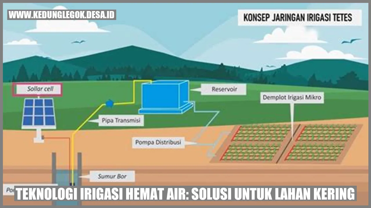 Teknologi Irigasi Hemat Air: Solusi untuk Lahan Kering