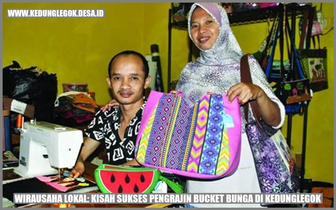 Wirausaha Lokal: Kisah Sukses Pengrajin Bucket Bunga di Kedunglegok